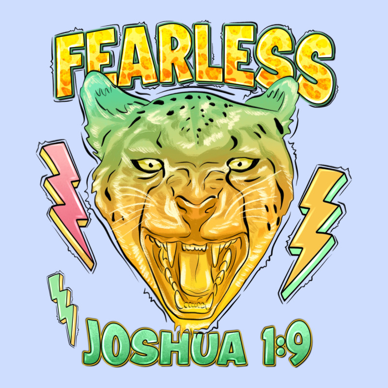 Fearless Joshua 1 9 Cheetah Urban Heavy Tee by LillyAllenDesigns | Teevron