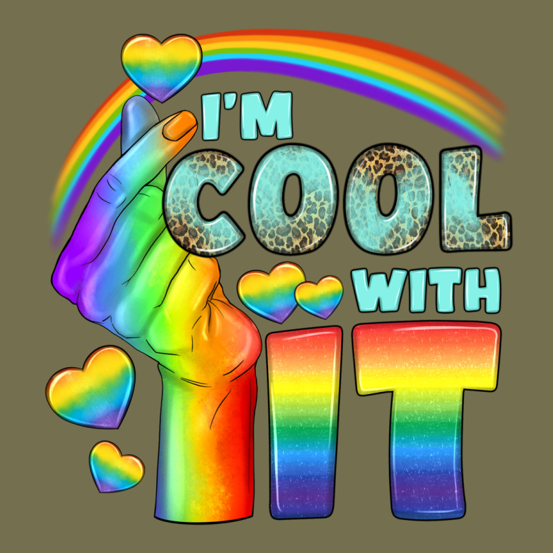 Lgbtq İ'm Cool With İt Vintage Hoodie by BundleAndBundleShop | Teevron