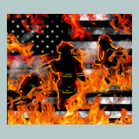 Firefighter Thin Red Lin Heavy Core Tee | Teevron
