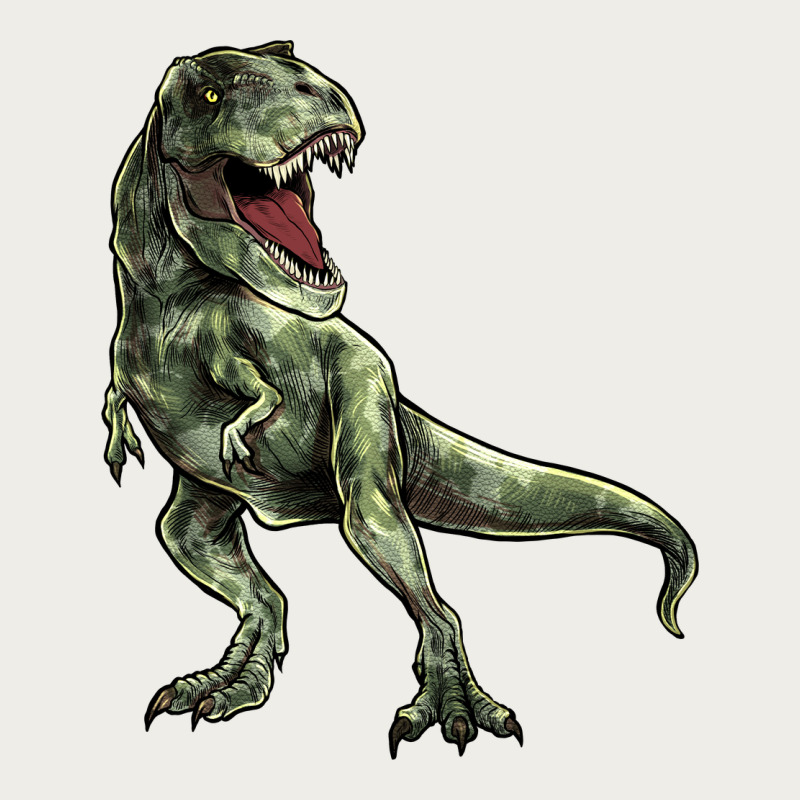 T-rex Zipper Hoodie by HowdyJamesFarm | Teevron