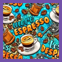 More Espresso Less Despresso Coffee With Leopard Seamless Pattern Bbs Premium Sweatshirt | Teevron