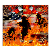 Western Firefighters With Thin Red Line | Teevron