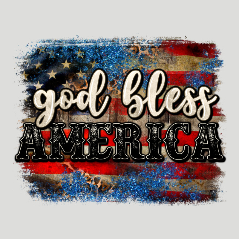 God Bless America  4th Of July Zipper Hoodie by CowGirlArtShop | Teevron