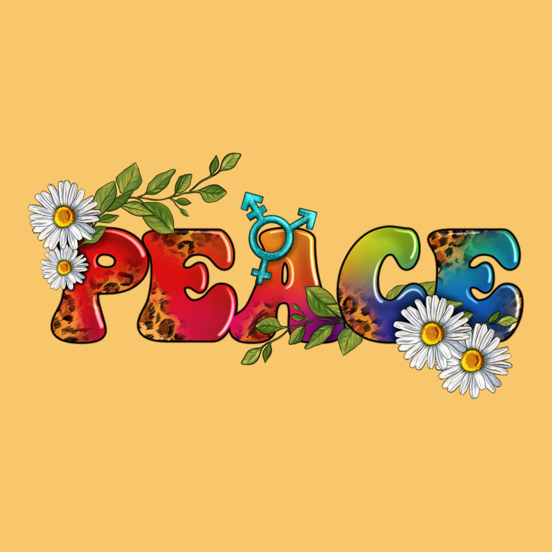 Lgbtq Peace With Daisy Vintage Hoodie by BundleAndBundleShop | Teevron