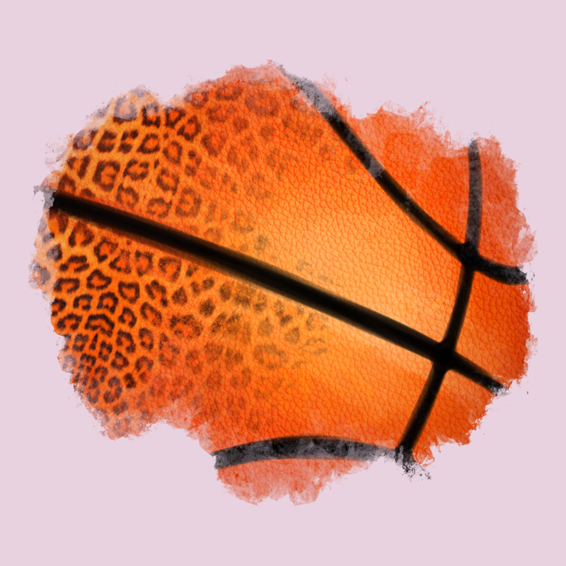 Leopard Basketball Patch Ladies Tee by Jasminsmagicworld | Teevron