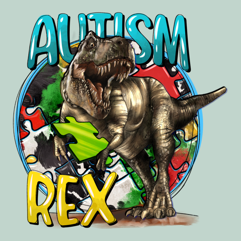 Autism Rex Zipper Hoodie by CowGirlArtShop | Teevron