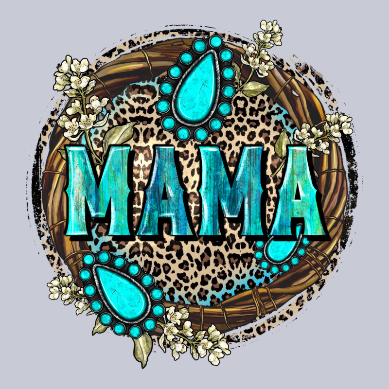 Mama With Gemstone Leopard Mother's Day Heavyweight Hoodie by FaDigitalArtStudio | Teevron