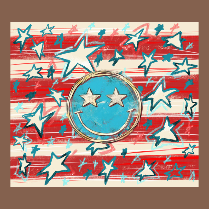 America Flag Smiley  Tumbler Zipper Hoodie by HowdyJamesFarm | Teevron