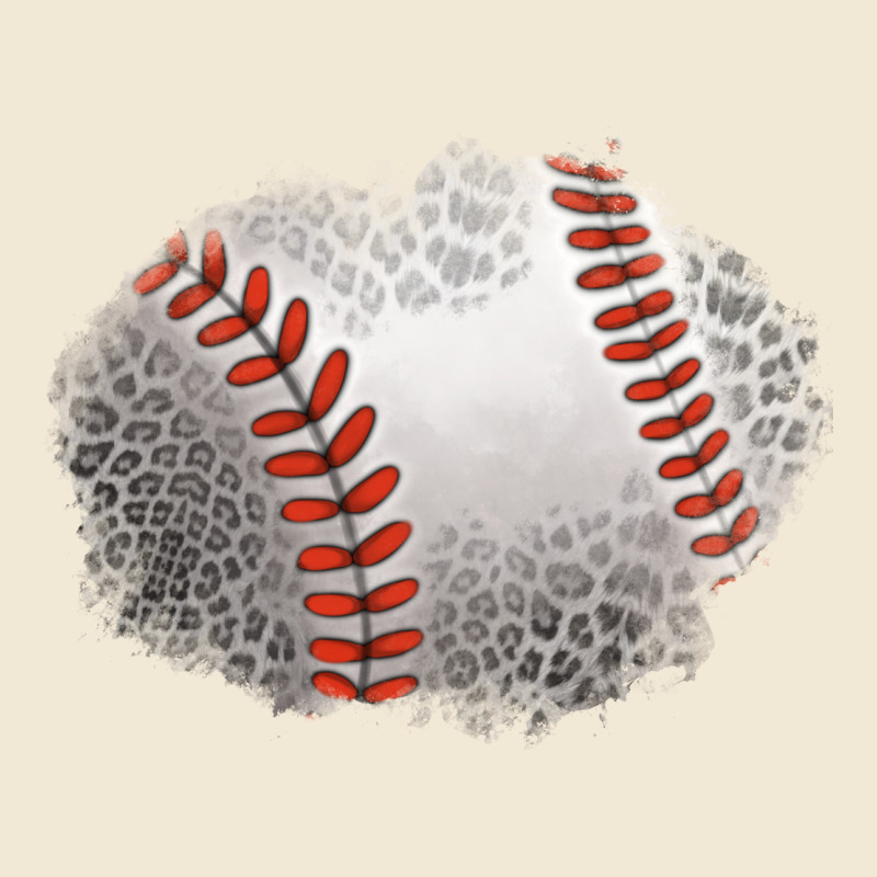 Leopard Baseball Patch Ladies Tee by Jasminsmagicworld | Teevron