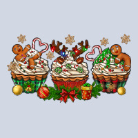 Christmas Cupcake With Gingerbreads Bbs Premium Sweatshirt | Teevron