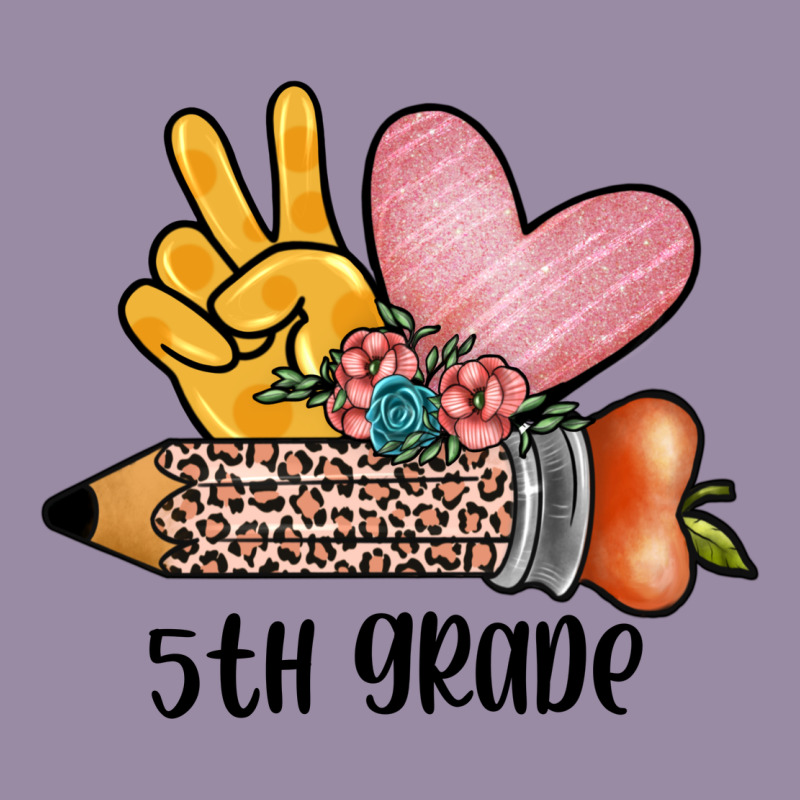 Peace Love 5th Grade Classic Tee by JahusDesignShop | Teevron
