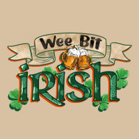 Wee Bit Irish St Patricks Day Heavyweight Hoodie | Teevron