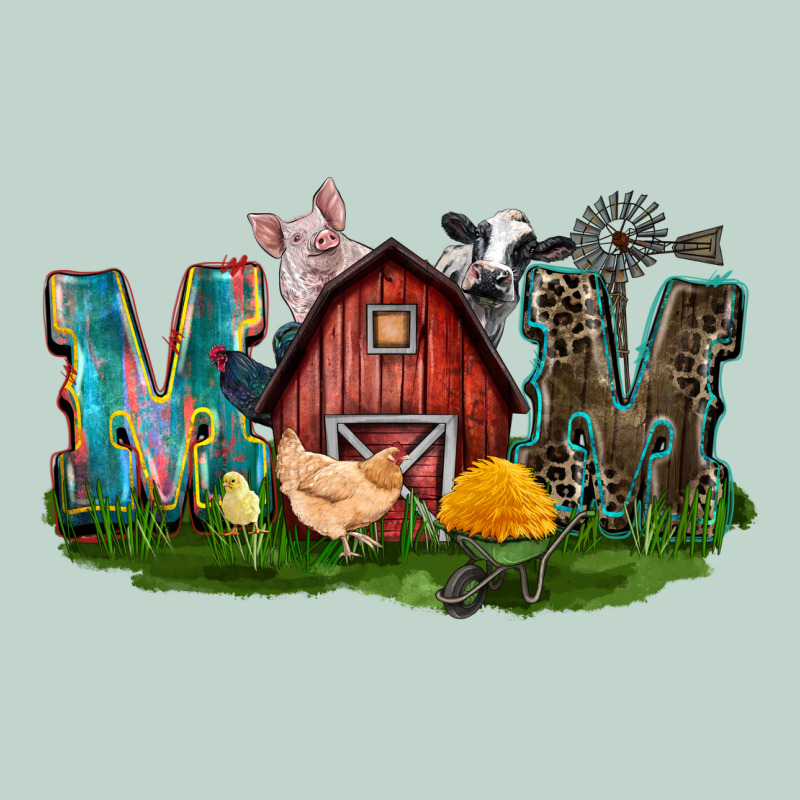 Barn Mom Mother's Day Zipper Hoodie by CowGirlArtShop | Teevron