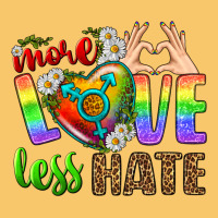 More Love Less Hate Lgbtq Vintage Hoodie | Teevron
