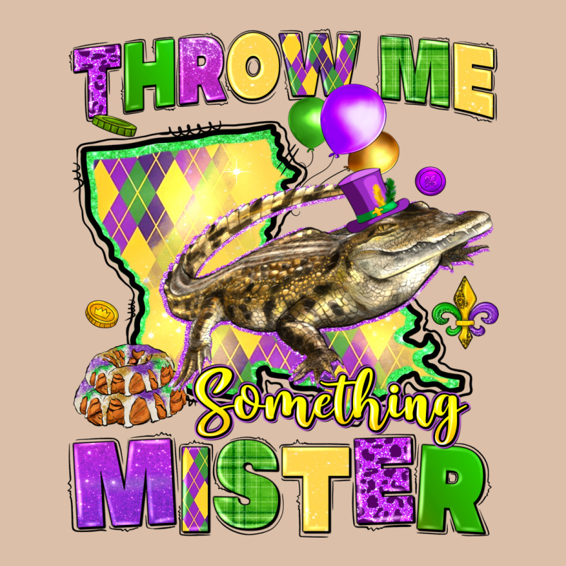 Throw Me Something Mister Louisiana Mardi Gras Urban Heavy Tee by LillyAllenDesigns | Teevron