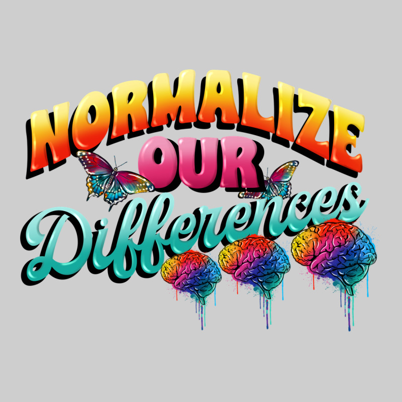 Normalize Our Differences Autism Premium Sweatshirt by FaDigitalArtStudio | Teevron