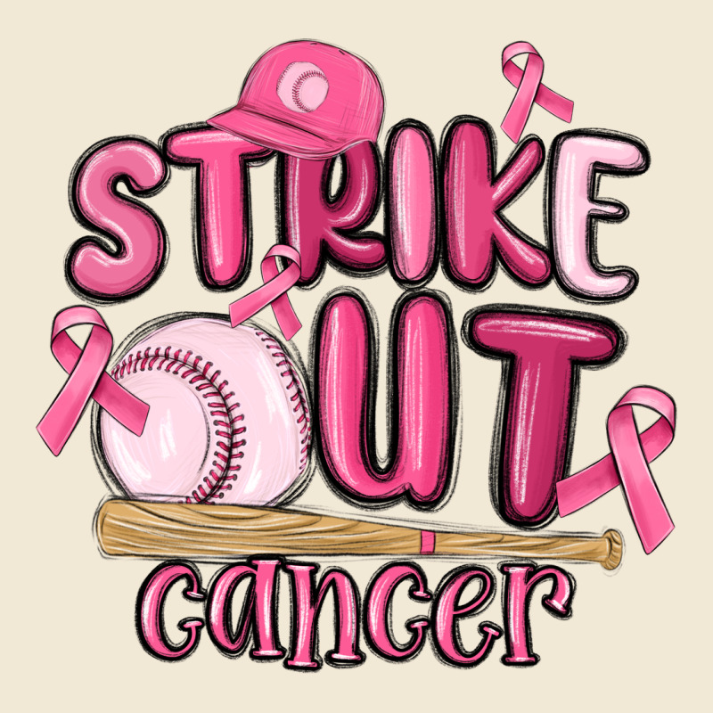 Strike Out Cancer Baseball Premium Tee by MaliasSmallBusiness | Teevron