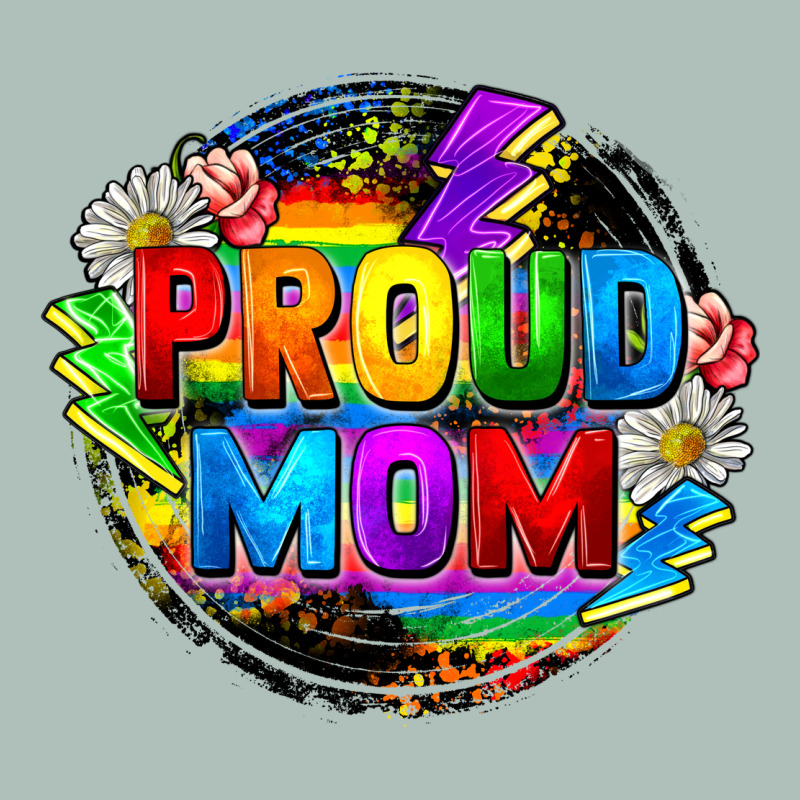 Proud Mom Lgbtq+ Mother's Day Heavyweight Hoodie by FaDigitalArtStudio | Teevron
