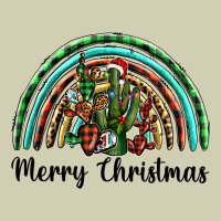 Merry Christmas Cactus Rainbow Heavy Core Tee | Teevron
