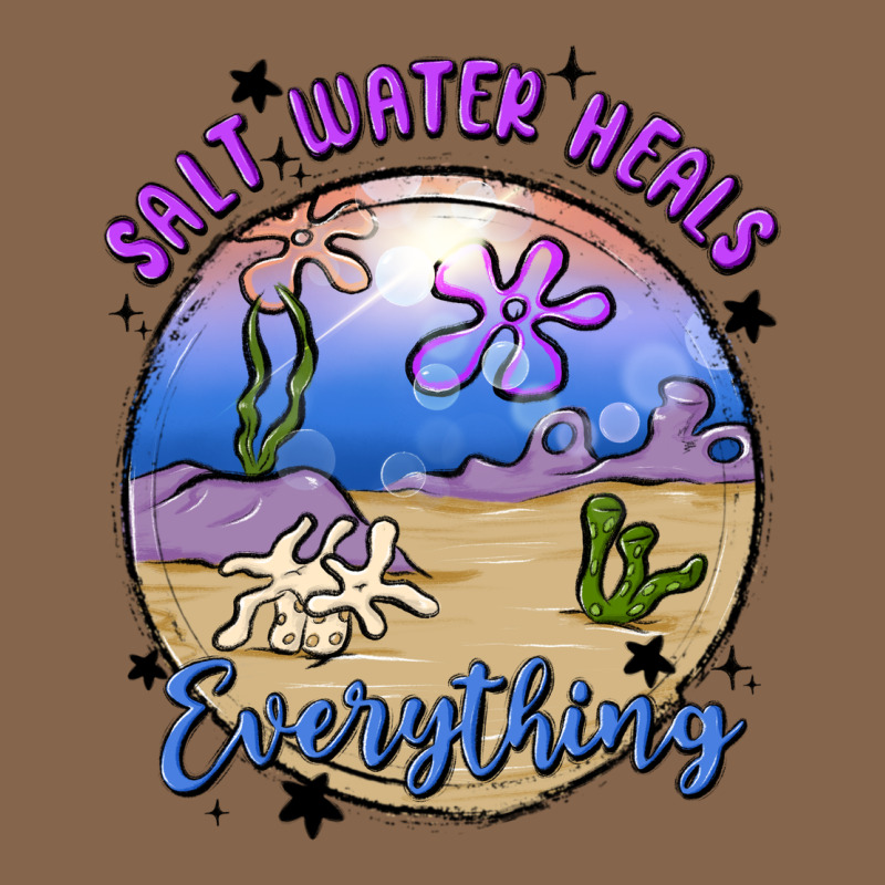 Salt Water Heals Everything Premium Tee by MaliasSmallBusiness | Teevron