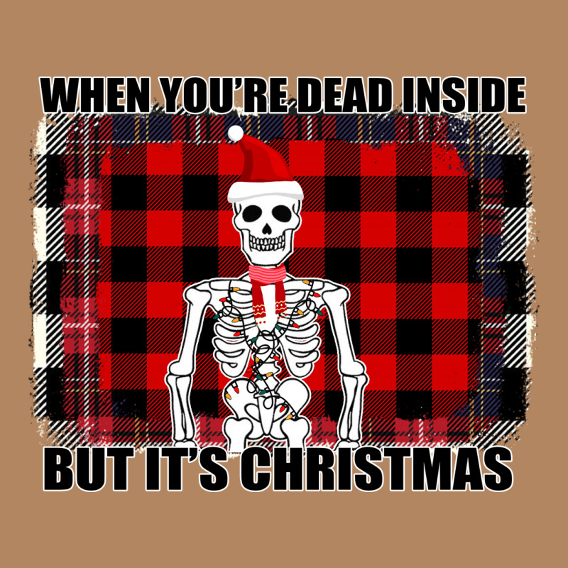 When You Re Dead Inside But It Christmas Skeleton Long Sleeve Tee by Bettercallsaul | Teevron