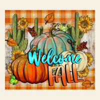 Welcome Fall Tumbler Vintage Tee | Teevron