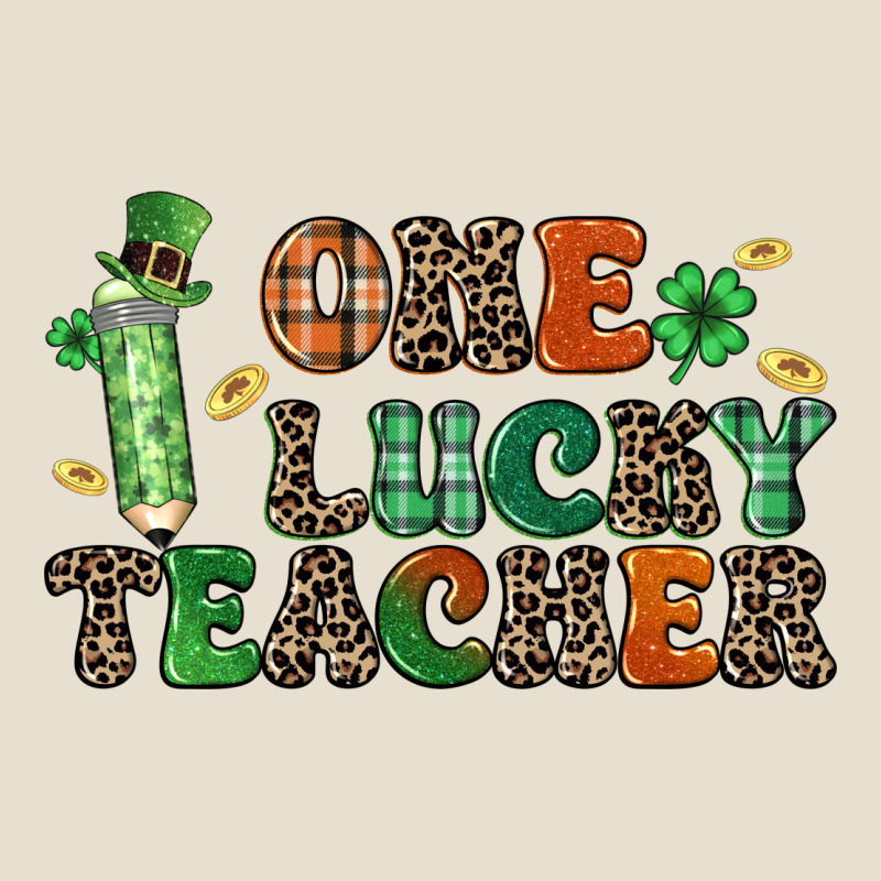 One Lucky Teacher Urban Heavy Tee by LillyAllenDesigns | Teevron