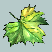 Green Leaf Heavy Core Tee | Teevron