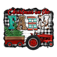 christmas on the farm tractor buffalo plaid | Teevron