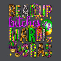 Bead Up Bitches It's Mardi Gras Zipper Hoodie | Teevron