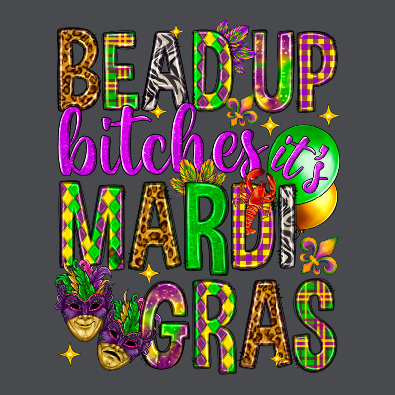 Bead Up Bitches It's Mardi Gras Zipper Hoodie by HowdyJamesFarm | Teevron