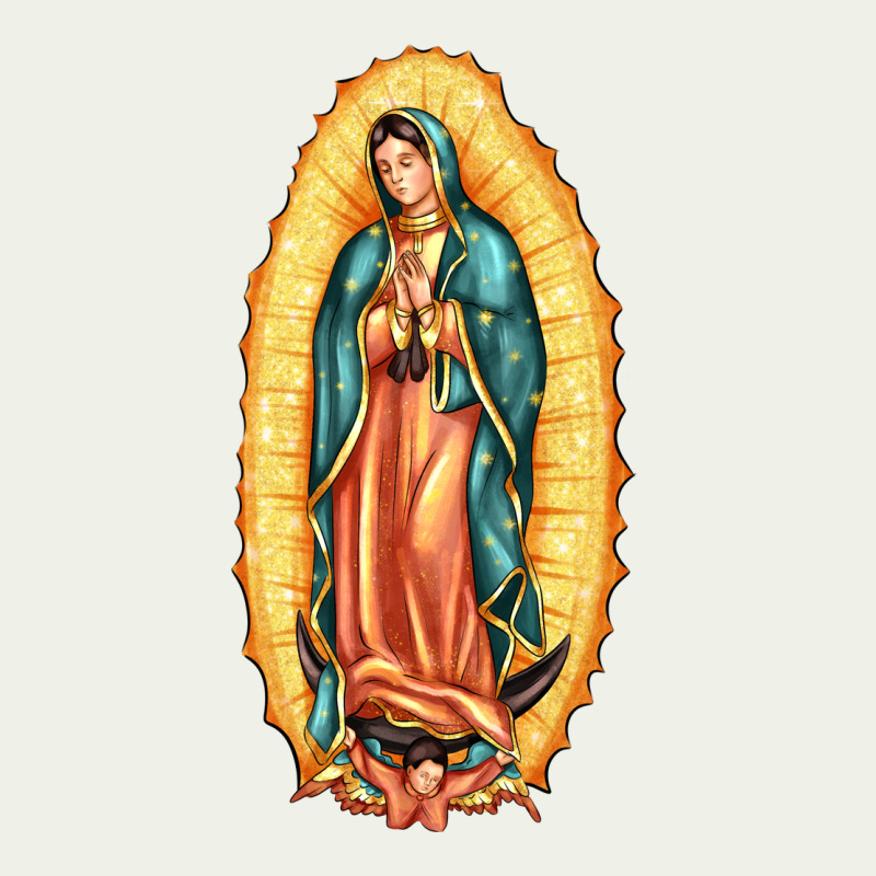 Our Lady Of Guadalupe Urban Heavy Tee by LillyAllenDesigns | Teevron