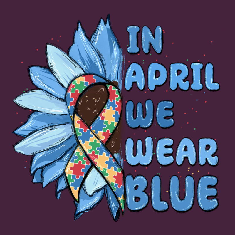 In April We Wear Blue Premium Tee by MaliasSmallBusiness | Teevron