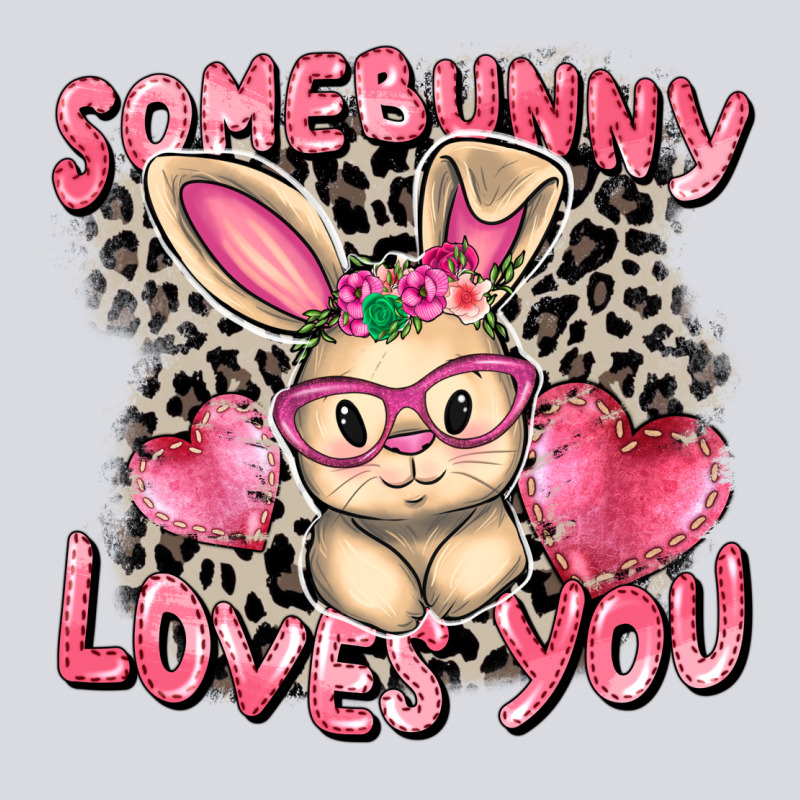 Somebunny Loves You Easter Day Zipper Hoodie by CowGirlArtShop | Teevron