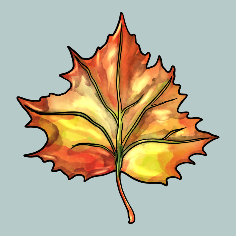 Withered Leaf Heavy Core Tee by BarkalooDesign | Teevron