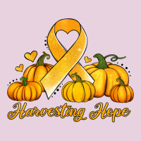Childhood Cancer Awareness Month Harvesting Hope Ladies Tee | Teevron