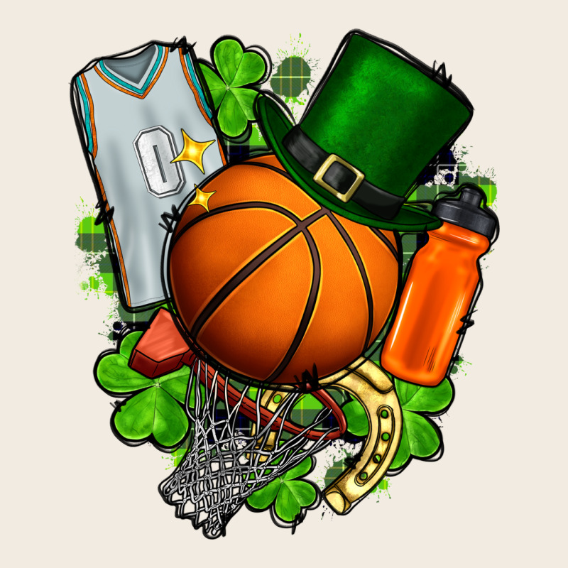St. Patrick's Day Basketball Premium Sweatshirt by FaDigitalArtStudio | Teevron
