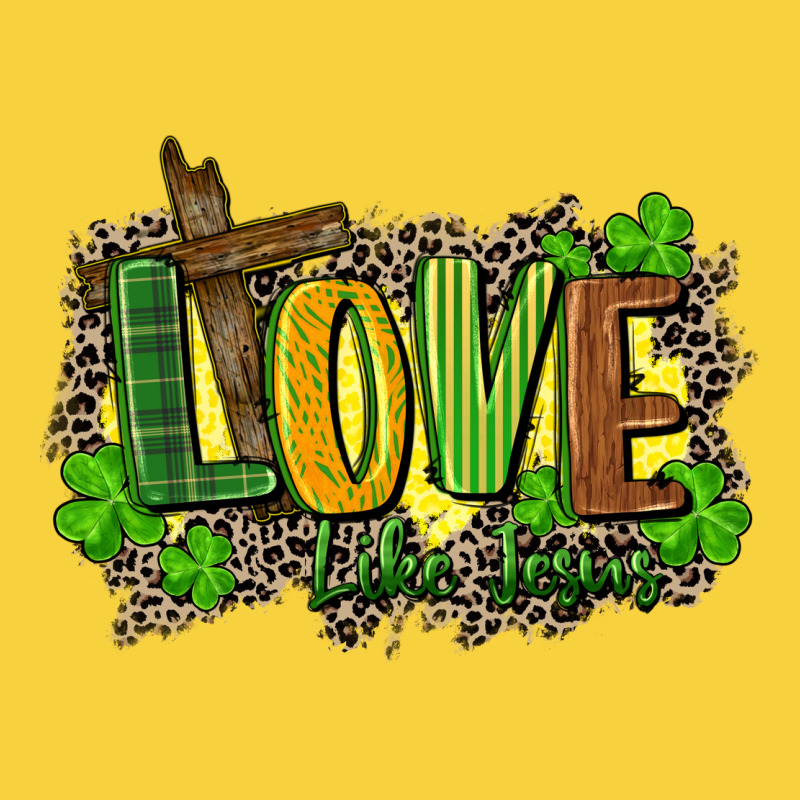 Love Like Jesus St. Patricks Premium Sweatshirt by FaDigitalArtStudio | Teevron