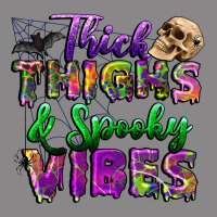 Thick Thighs And Spooky Vibes Vintage Tee | Teevron