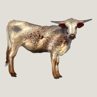Texas Longhorn Heifer Heavy Core Tee | Teevron