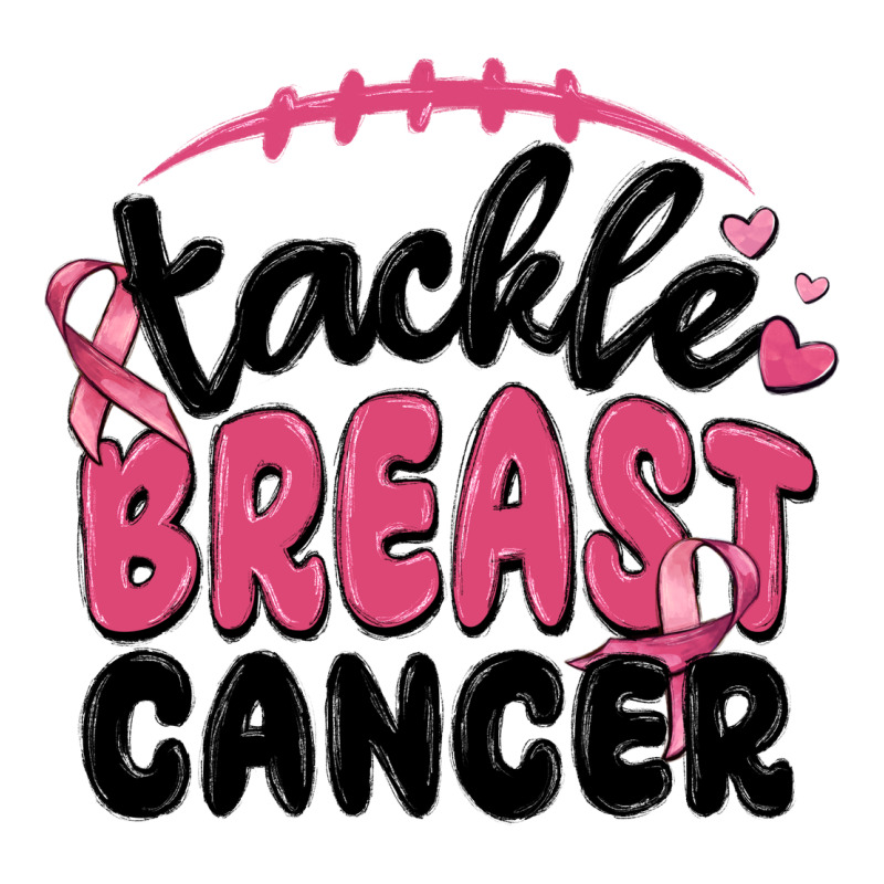 Tackle Breast Cancer Premium Tee by MaliasSmallBusiness | Teevron