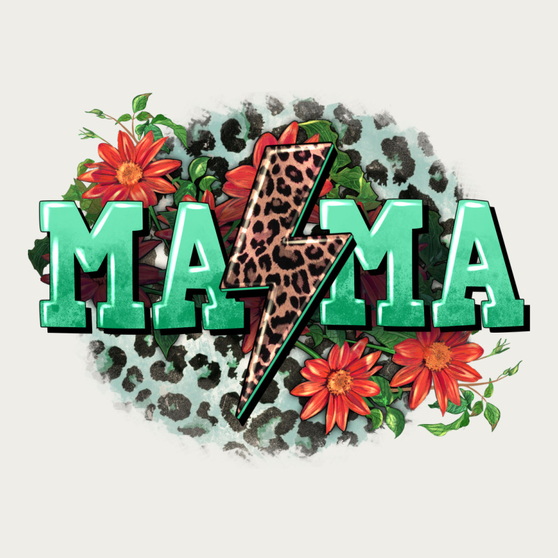 Mama Rock Lightning Bolt Mother's Day Zipper Hoodie by CowGirlArtShop | Teevron