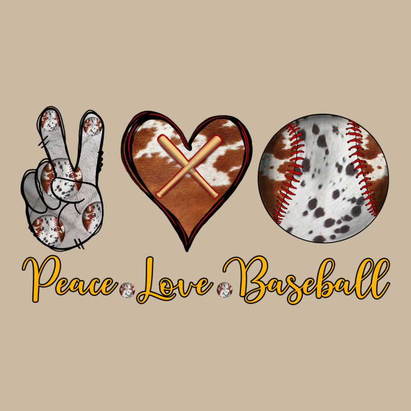 Peace Love Baseball Long Sleeve Tee by RanaPortraitStore | Teevron