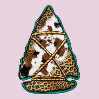 Cowhide Leopard Arrowhead Ladies Tee | Teevron