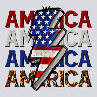 America With Lightning Bold Zipper Hoodie | Teevron