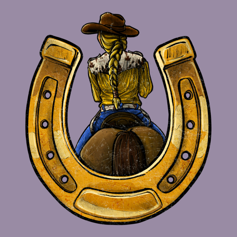 Horseshoe And Cowgirl Classic Tee by JahusDesignShop | Teevron