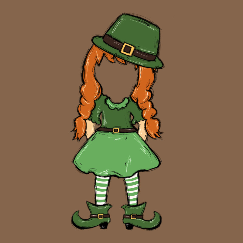 Leprechaun Girl Faceless Premium Tee by MaliasSmallBusiness | Teevron