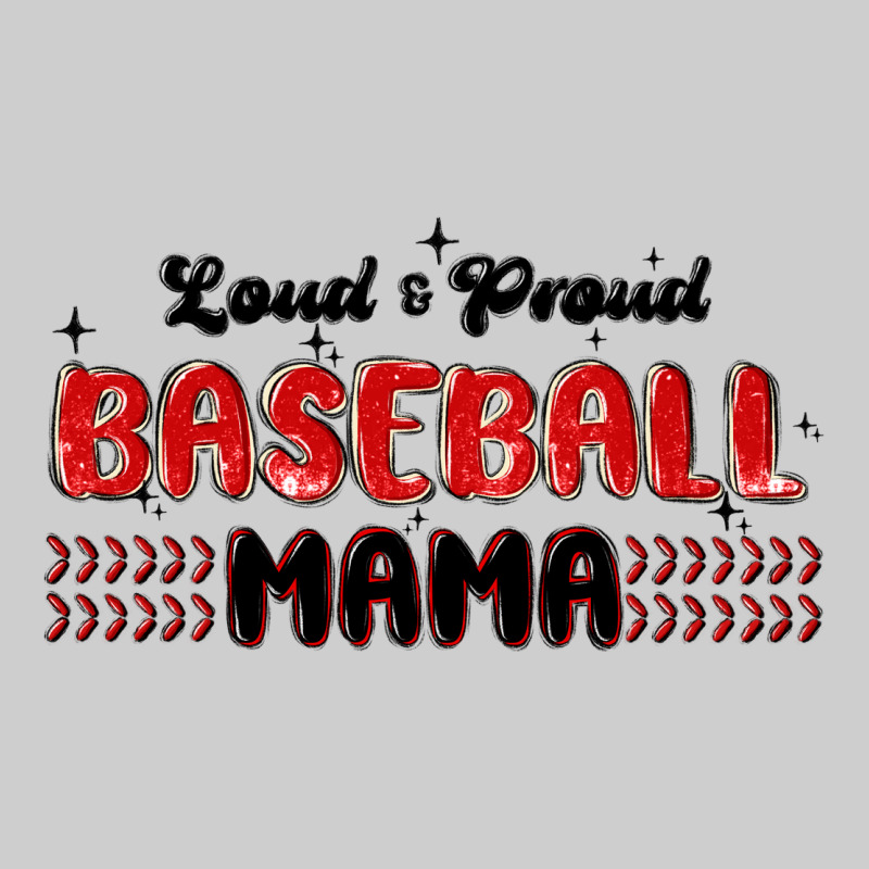 Loud And Proud Baseball Mama Premium Tee by MaliasSmallBusiness | Teevron