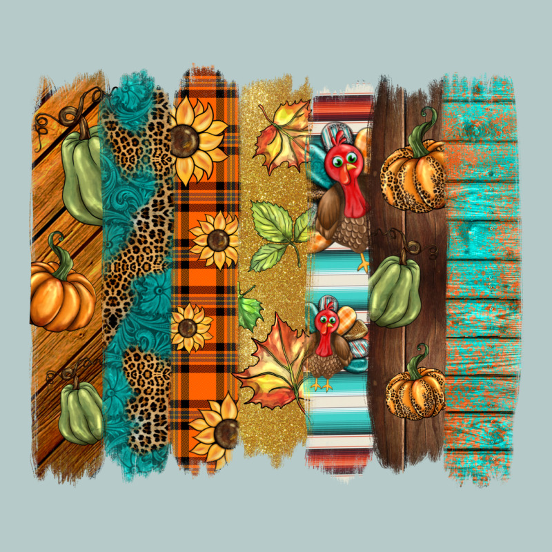 Thanksgiving Brushstroke Heavy Core Tee by BarkalooDesign | Teevron