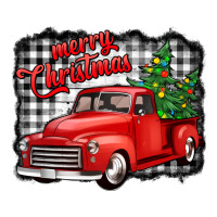 merry christmas red truck christmas trees | Teevron